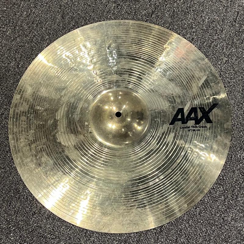 USED SPECIAL! Sabian AAX Crystal Thin 19 inch Crash Cymbal - USDAAX19THIN