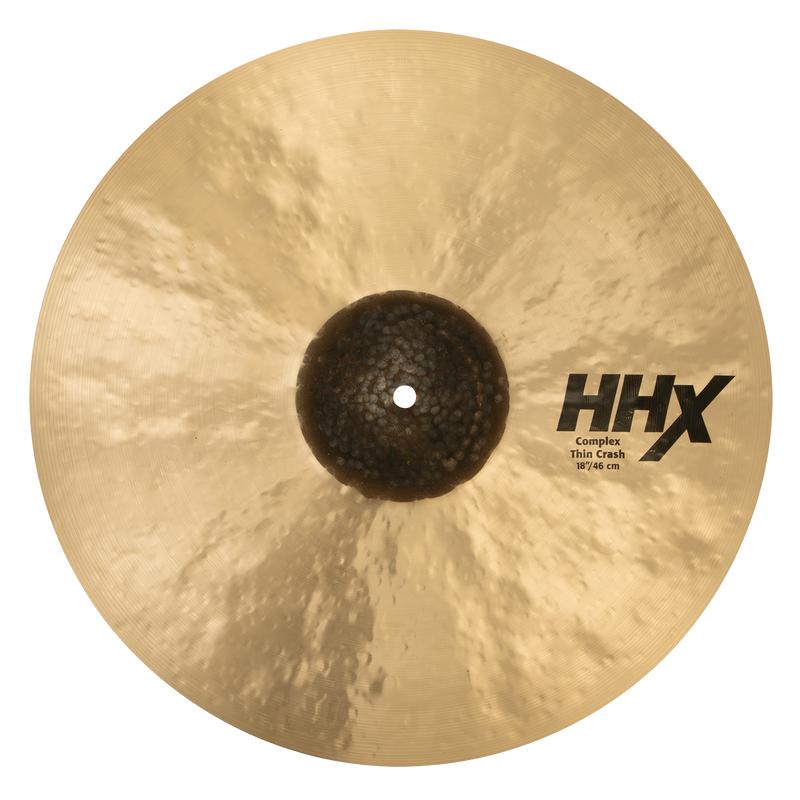 Sabian 18 Inch HHX Complex Thin Crash Cymbal - 11806XCN