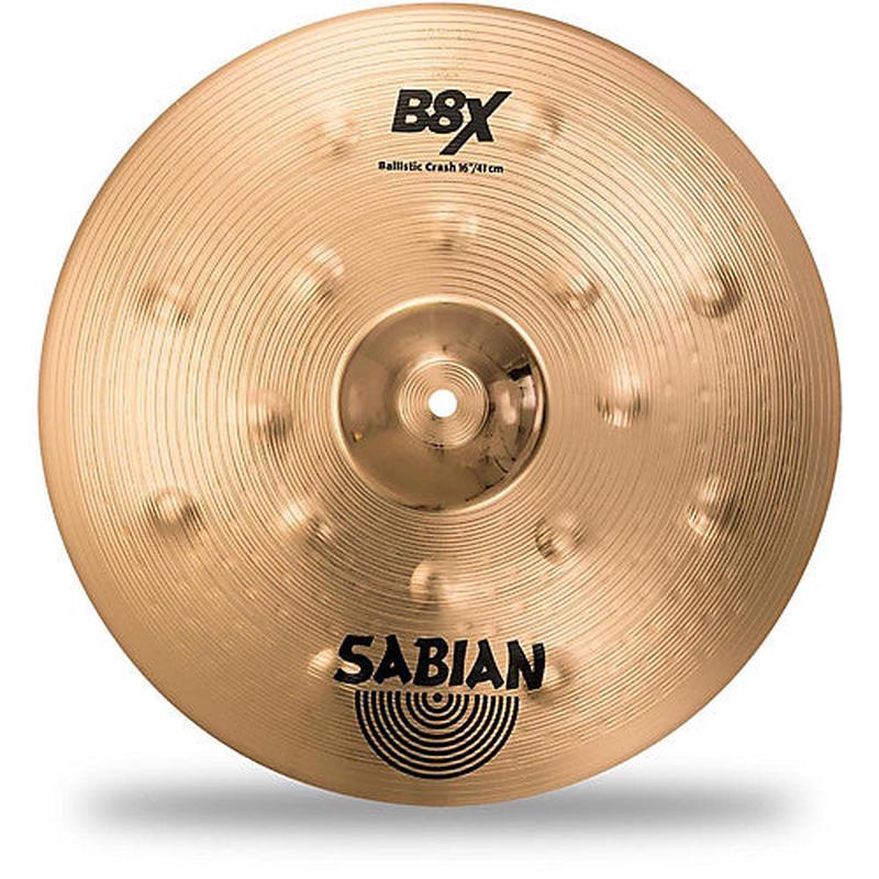 Sabian 16 B8X Ballistic Crash Cymbal - 416BCX