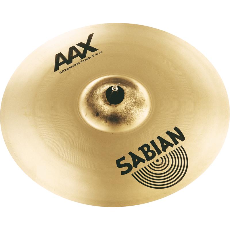 Sabian 18 Inch AAX X-Plosion Crash Cymbal Brilliant Finish - 21887XB