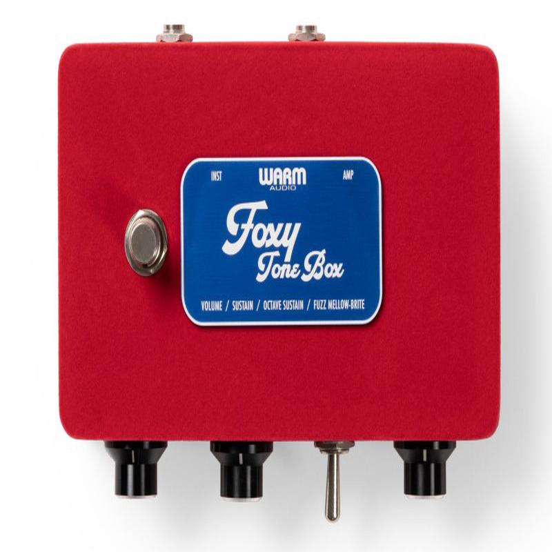 Warm Audio - Foxy Tone Box - Octave Fuzz Guitar Pedal - Limited Edition Red - WA-FTR