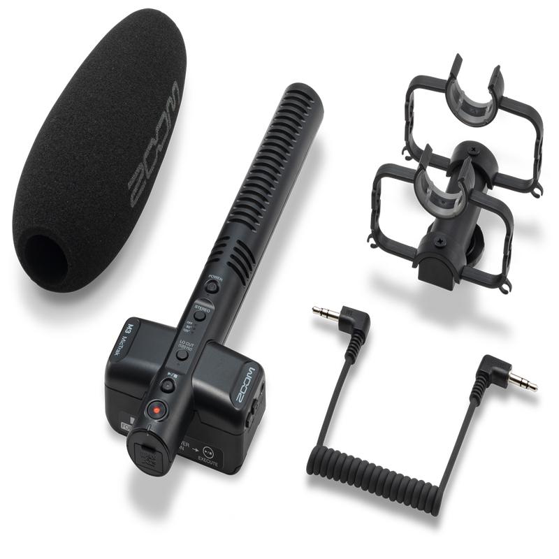 Zoom - M3 MicTrak - Shotgun Mic With 32-Bit Float Recording