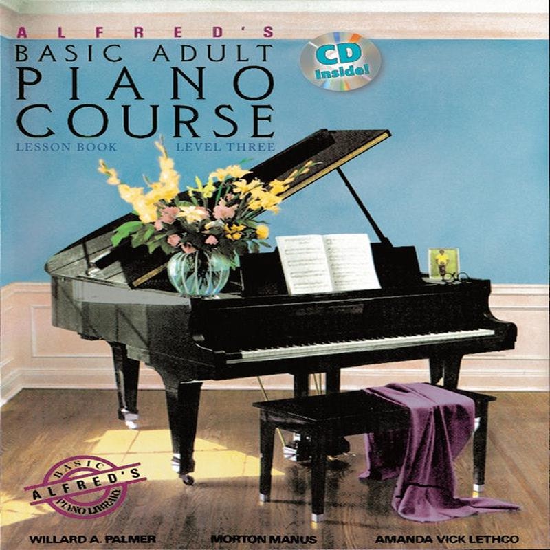 Alfred's Basic Adult Piano Course: Lesson Book 3 with CD