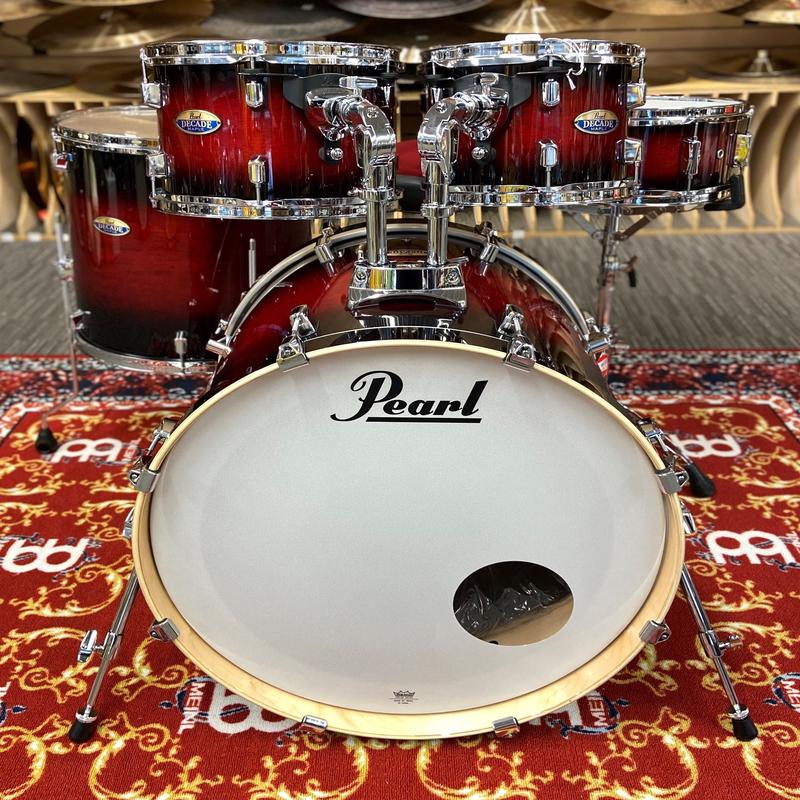 Pearl - Decade Maple 5-Piece Shell Kit Gloss Deep Red Burst DMP925SPC261