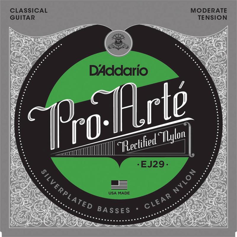 D'addario EJ29 Pro-Art Rectified Trebles Classical Strings - Guitar Moderate Tension