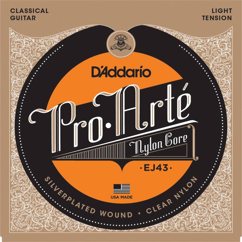 D'addario EJ43 Pro-Art Nylon Classical Strings - Guitar Light Tension