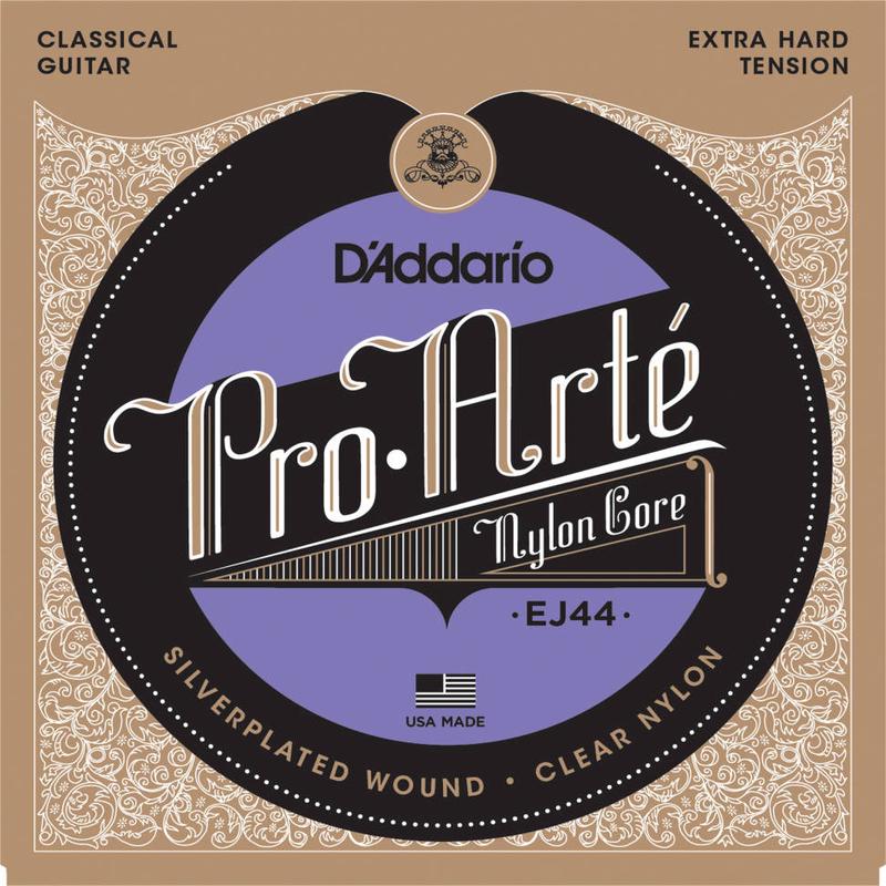 D'addario EJ44 Pro-Arte Nylon Classical Strings - Guitar Extra Hard Tension