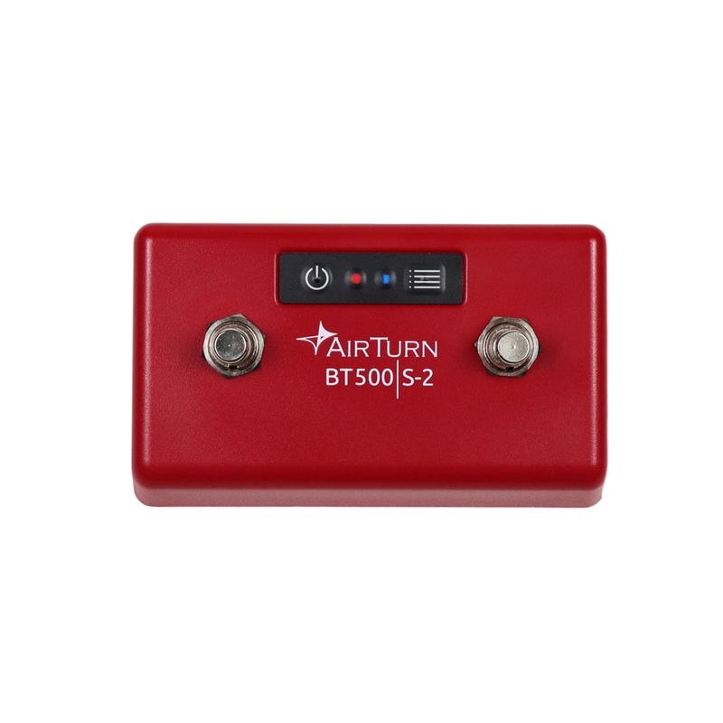 Airturn - Foot Controller with 2 Switches and Bluetooth 5  - BT500S-2