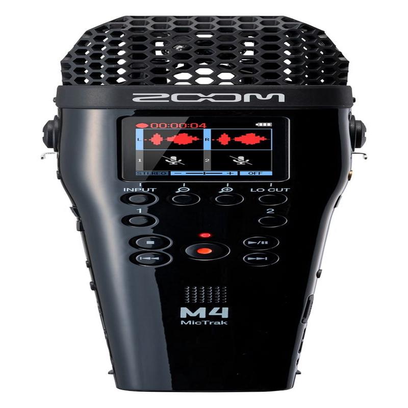 Zoom - M4 MicTrak - Four Track Recording with Timecode Generator and 32-Bit Float  - ZM4
