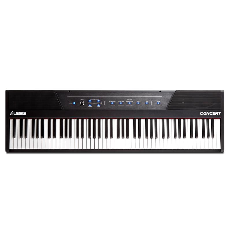 Alesis - Concert 88-Key Digital Piano with Full-Sized Keys