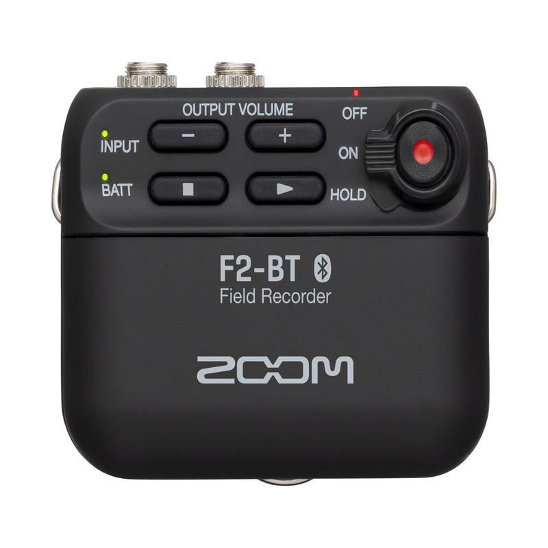 Zoom F2 / F2-BT Compact Field Recorder with Lavalier Mic