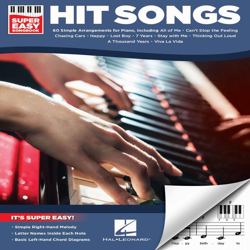 HIT SONGS -Super Easy Songbook -