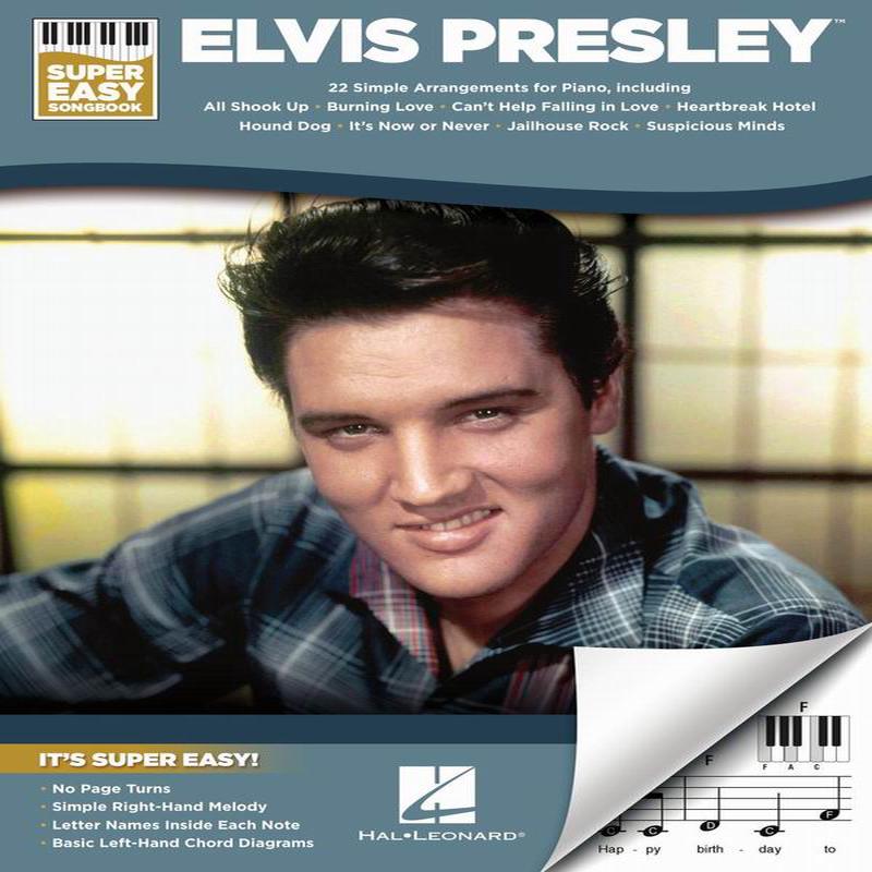 ELVIS PRESLEY -Super Easy Piano Songbook  -