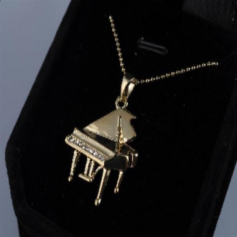 Guitar Necklace (Gold)