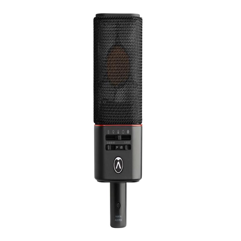 Austrian Audio OC818 STUDIO Large-diaphragm Condenser Microphone with Multiple Polar Patterns, Black