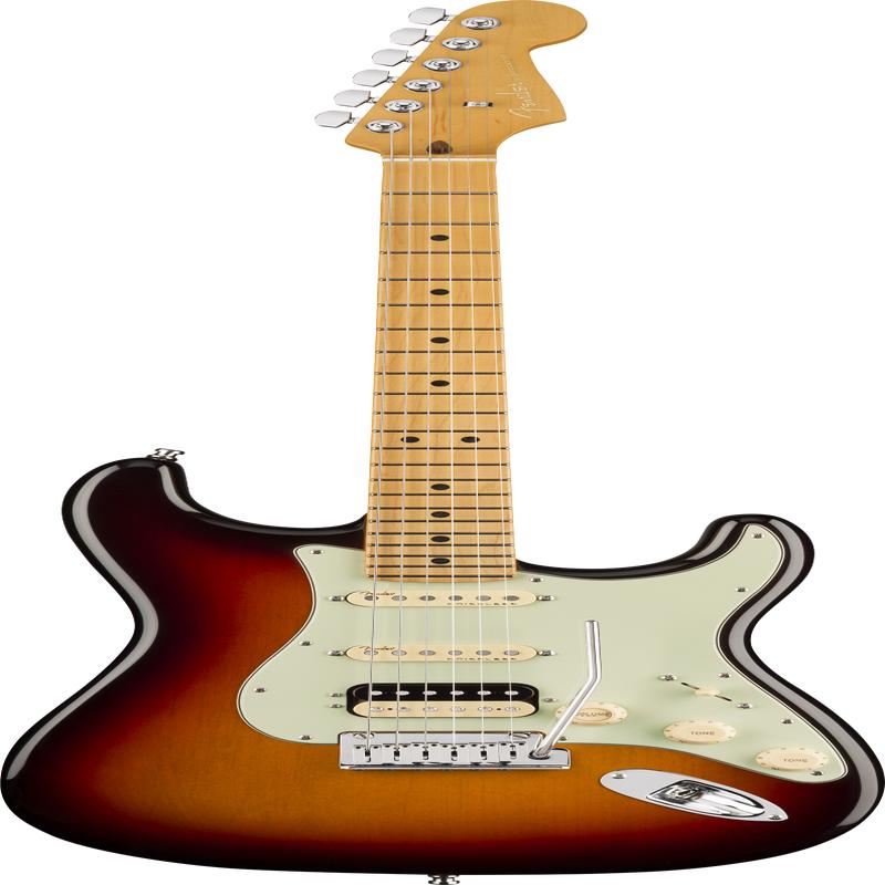 Fender American Ultra Stratocaster HSS, Maple Fingerboard, Ultraburst