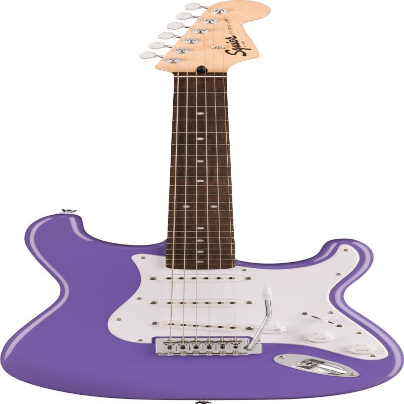Squier Sonic Stratocaster, Laurel Fingerboard, White Pickguard, Ultraviolet