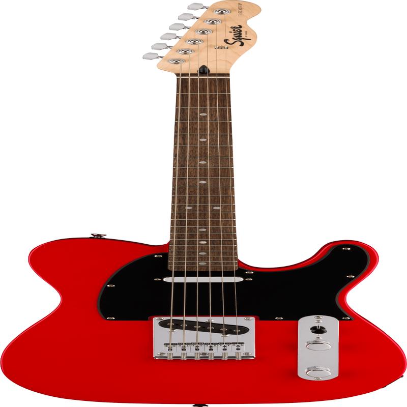 Squier Sonic Telecaster, Laurel Fingerboard, Black Pickguard, Torino Red