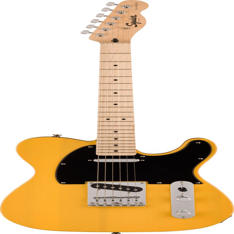 Squier Sonic Telecaster, Maple Fingerboard, Black Pickguard, Butterscotch Blonde
