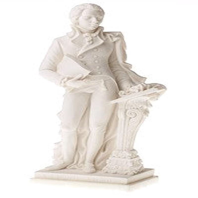 Mozart Statuette 10"