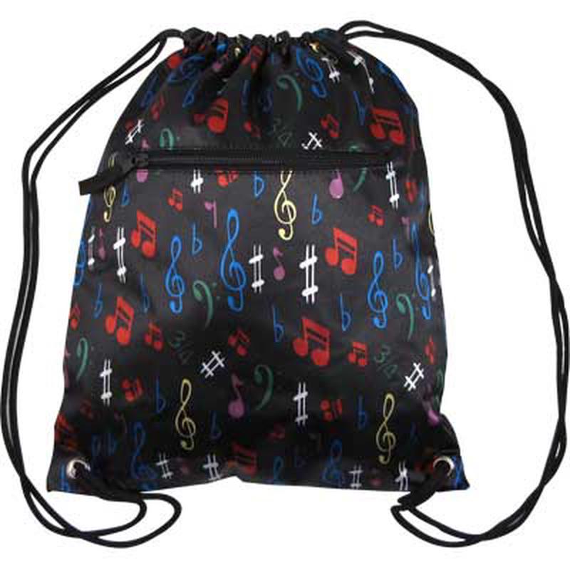 Satin Sling Bag Multi Color Notes
