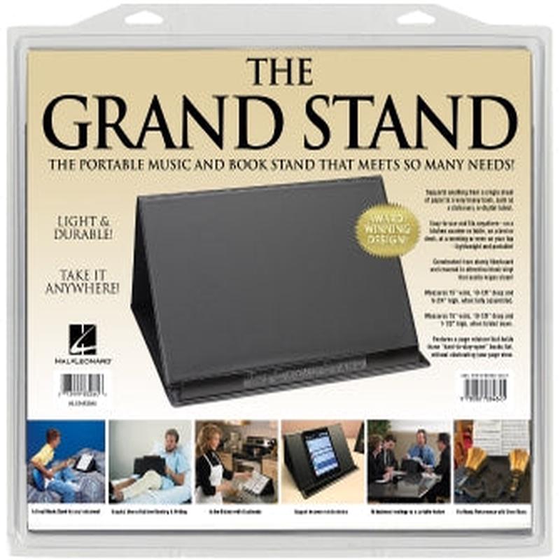 THE GRAND STAND PORTABLE MUSIC AND BOOKSTAND (Black)