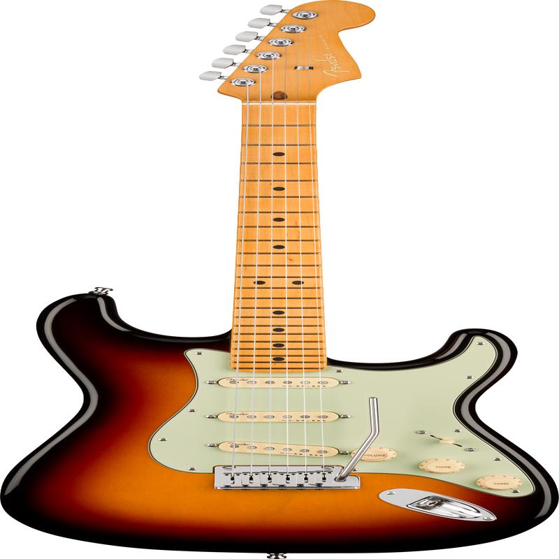 Fender American Ultra Stratocaster, Maple Fingerboard (Ultraburst) - Electric Guitar