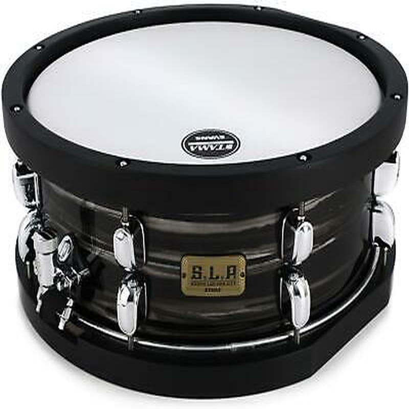 TAMA S.L.P. Limited Edition Studio Maple Snare Drum 14" x 5.5" Snare Drum (Lacquered Charcoal Oyster)
