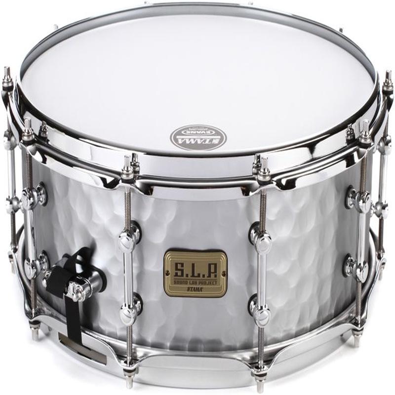 TAMA S.L.P. Vintage Hammered Steel Snare Drum 14" x 5.5" Snare Drum