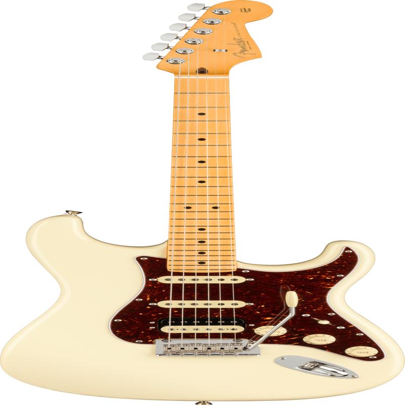 Fender American Professional II Stratocaster HSS, Maple Fingerboard, Olympic White