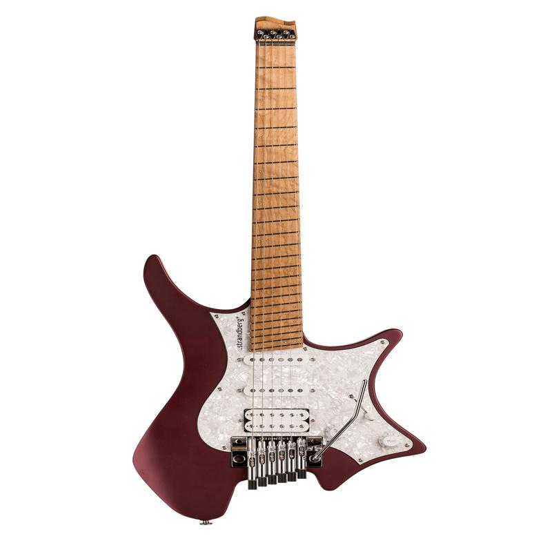 STRANDBERG BODEN CLASSIC 6 GUITAR / TREM BURGUNDY MIST