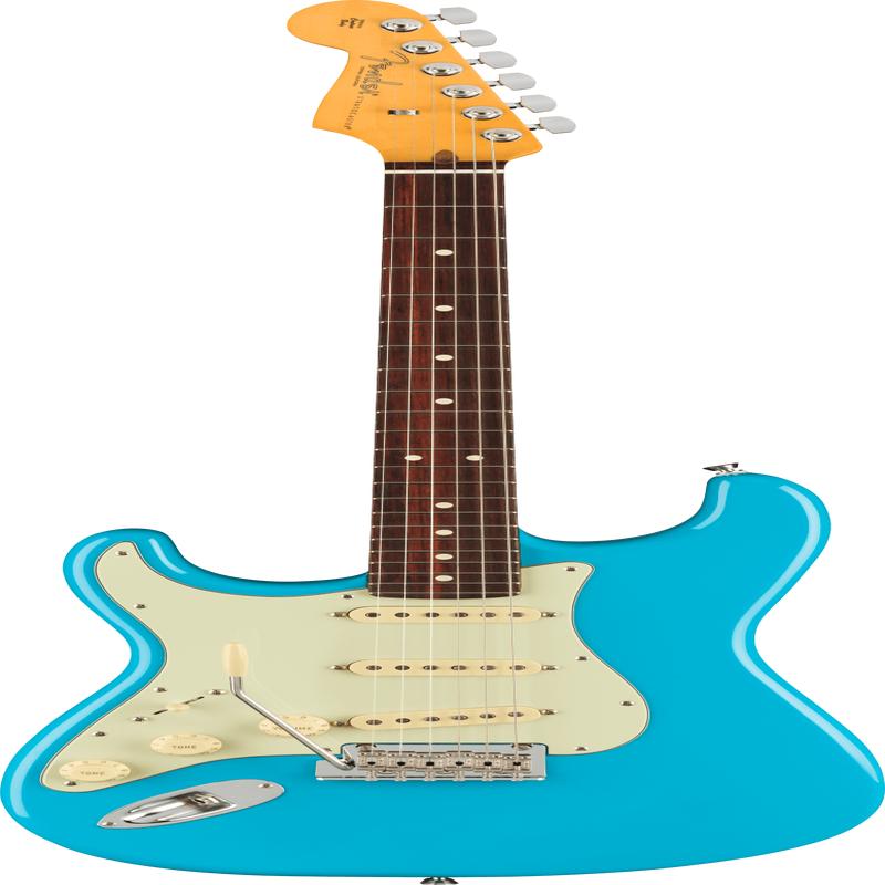Fender American Professional II Stratocaster Left-Hand, Rosewood Fingerboard, Miami Blue