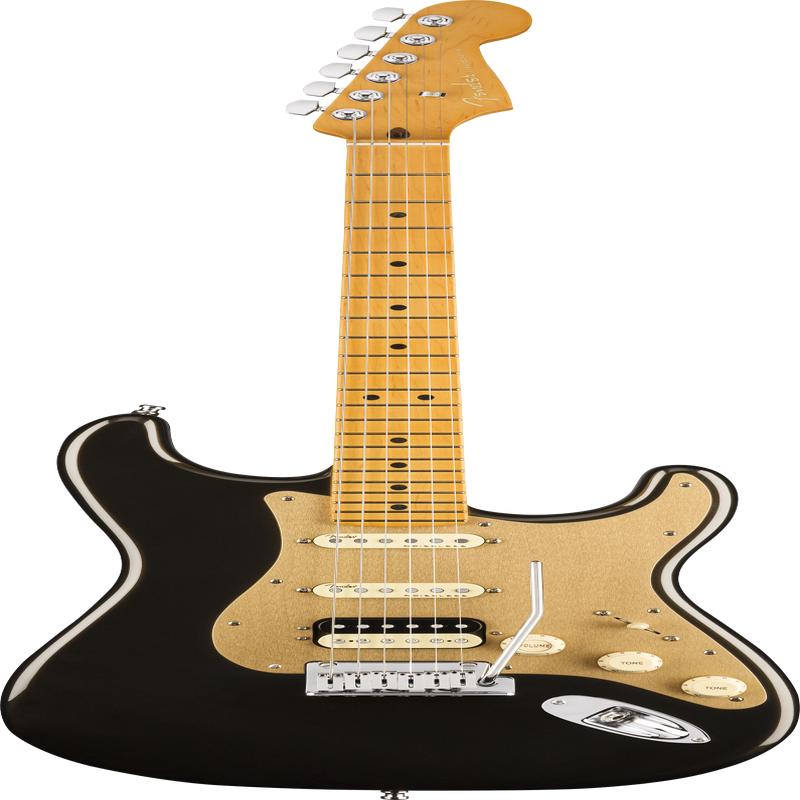 Fender American Ultra Stratocaster HSS, Maple Fingerboard, Texas Tea