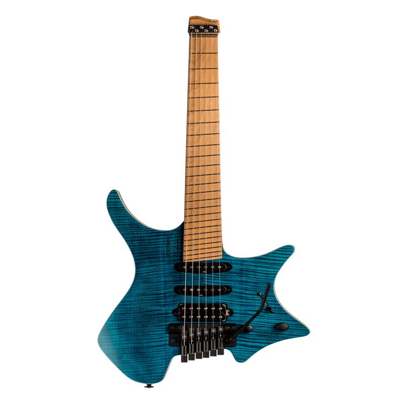 STRANDBERG BODEN STANDARD 6 GUITAR / TREMOLO MAPLE FLAME BLUE