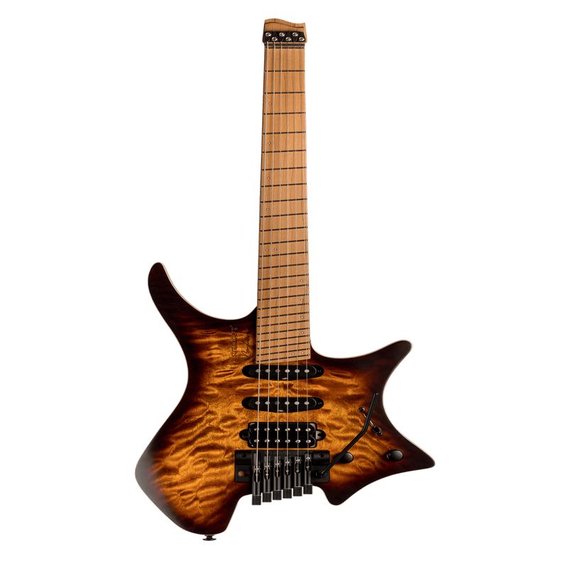 STRANDBERG BODEN STANDARD 6 GUITAR / TREMOLO MAPLE QUILT BENGAL BURST