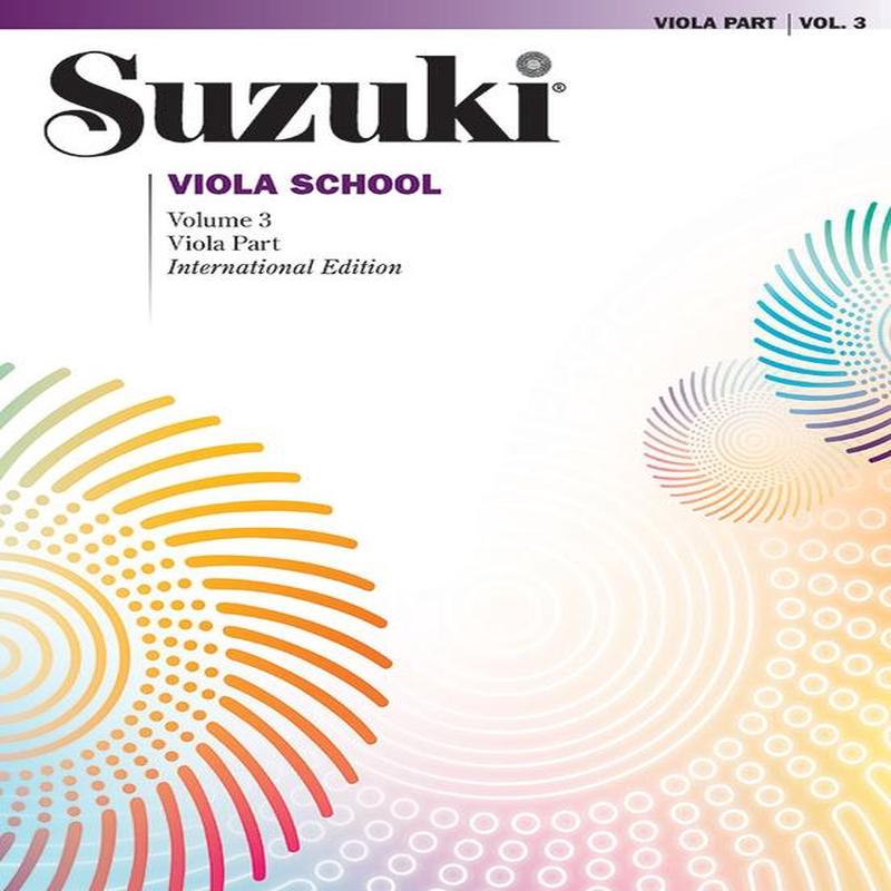 Suzuki Viola School, Volume 3 - Viola Part