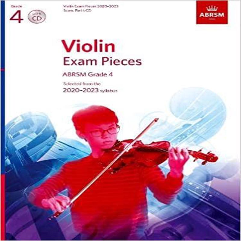 Violin Exam Pieces 2020-2023, ABRSM Grade 4 with CD