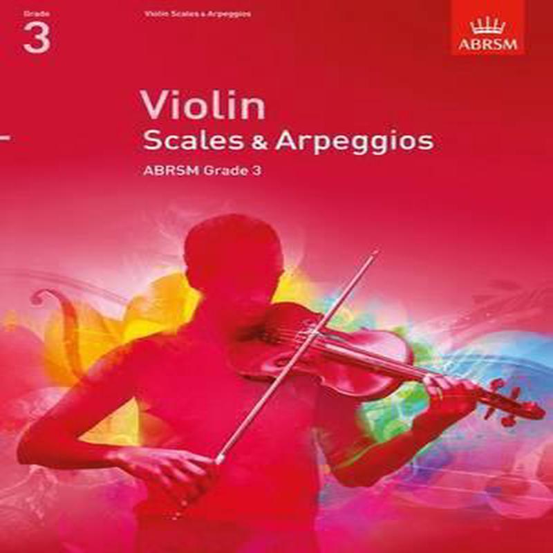 Violin Scales & Arpeggios, ABRSM Grade 3 : from 2012