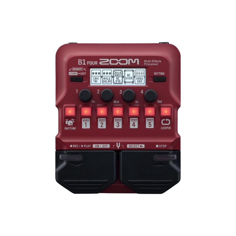 Zoom B1 FOUR Bass Multi-Effects Processor