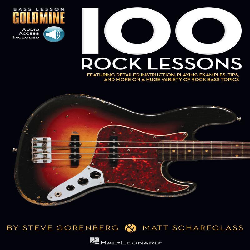 100 Rock LessonsBass Lesson Goldmine Series