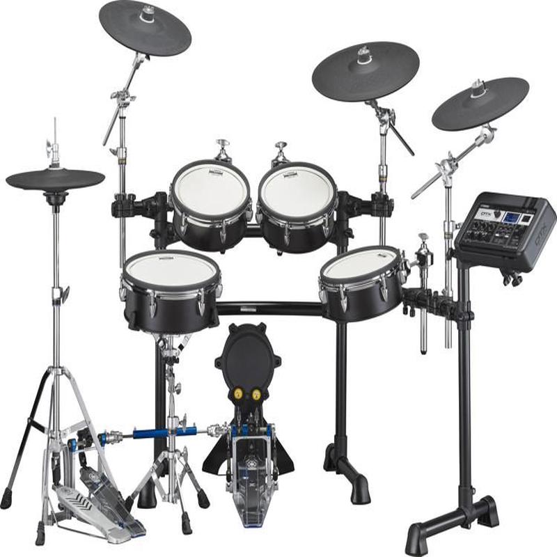 [*3] YAMAHA DTX8KX Electronic Drum Set in Black Forest Finish  FULL SET
