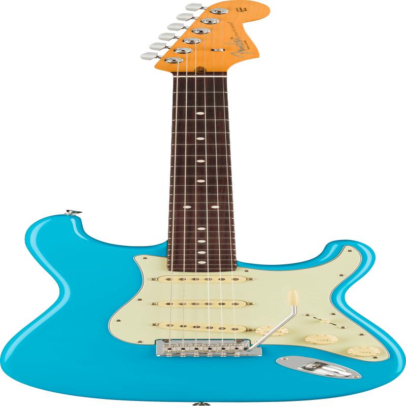 Fender American Professional II Stratocaster, Rosewood Fingerboard, Miami Blue